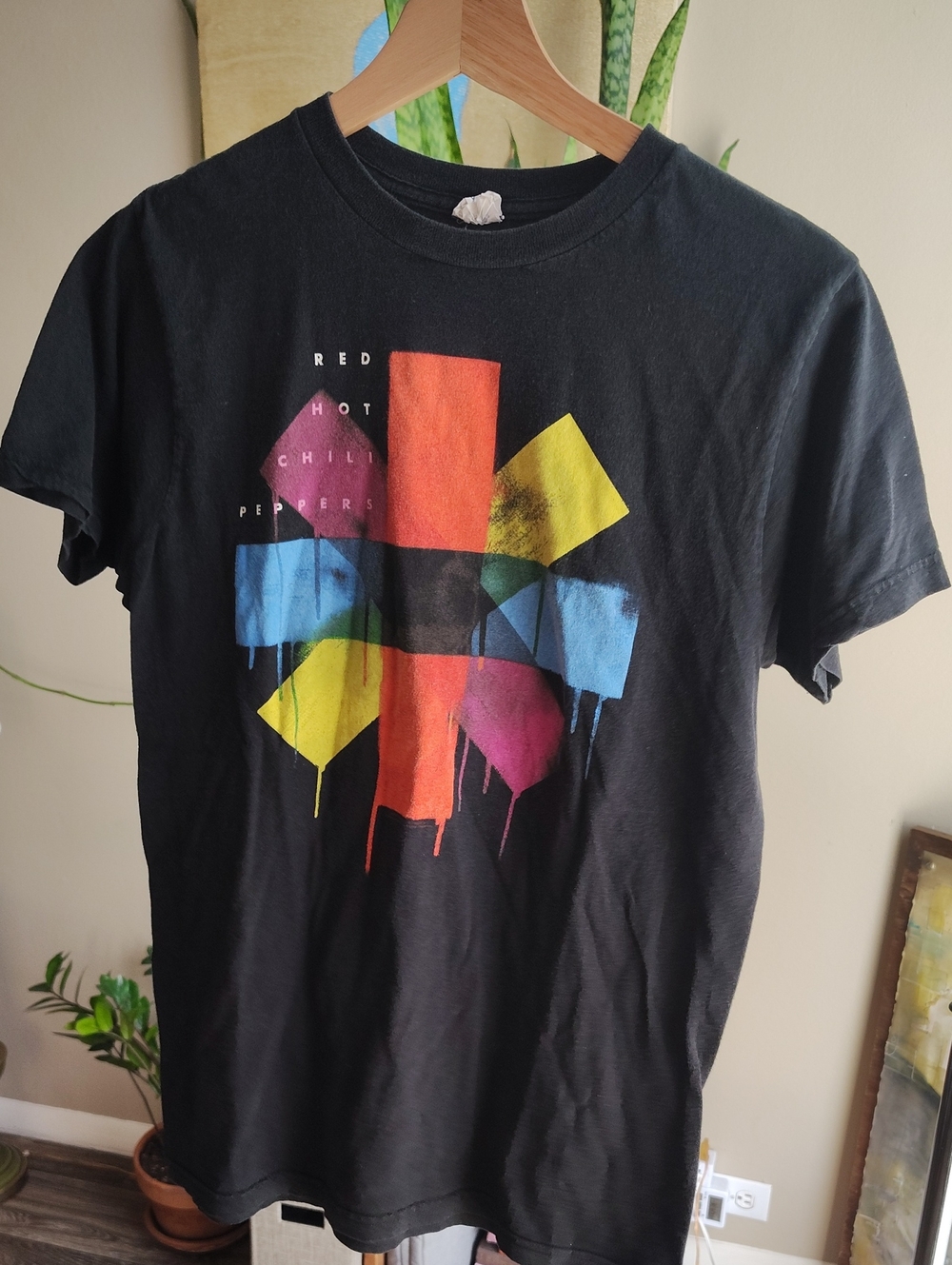 Red Hot Chili Peppers Band Graphic Tee - Multicolor Logo